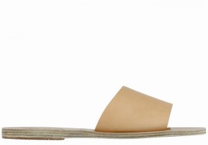 Sandały Do Wsuwania Damskie Ancient Greek Sandals Taygete Beżowe | KWJ5724KU