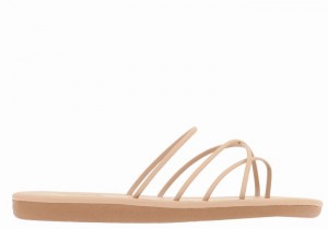 Sandały Do Wsuwania Damskie Ancient Greek Sandals Pu Beżowe | AZI1015AI