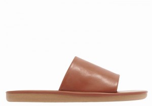 Sandały Do Wsuwania Damskie Ancient Greek Sandals Cerastes Ciemny Brązowe | AQH552SI