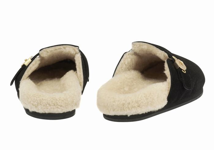 Kapcie Damskie Ancient Greek Sandals Vasilitsa Czarne | YAN100100MX