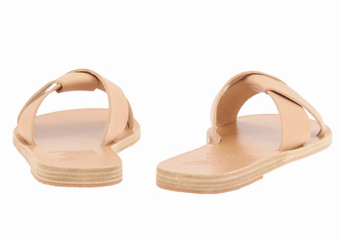 Sandały Do Wsuwania Damskie Ancient Greek Sandals Whitney Beżowe | ZKZ4693NE