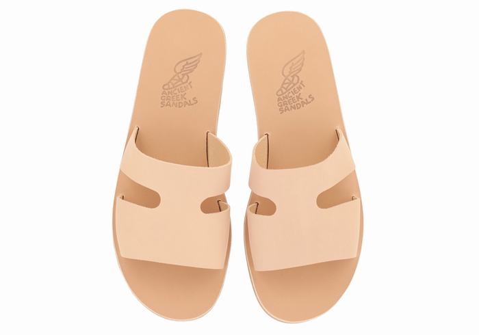 Sandały Do Wsuwania Męskie Ancient Greek Sandals Apteros Beżowe | SEB1075LY