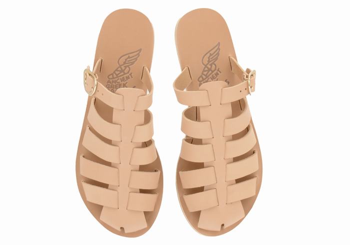 Sandały Rybaka Damskie Ancient Greek Sandals Cosmia Beżowe | RMA2994TO